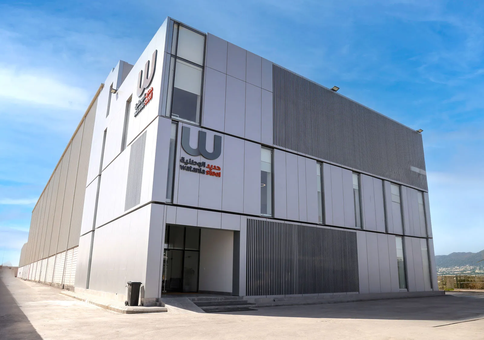 مبنى مصنع حديد الوطنية - Watania Steel factory building